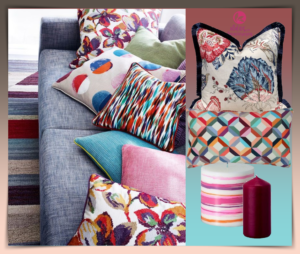 Πως να συνδυάσετε τα μαξιλαράκια σε διάφορα μοτίβα και χρώματα στο σαλόνι σας!