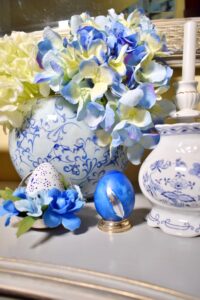 Read more about the article Πασχαλινές πινελιές στο χώρο μου στο μπλε και άσπρο χρώμα!